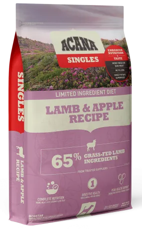 ACANA Singles Limited Ingredient Lamb and Apple Dry Dog Food