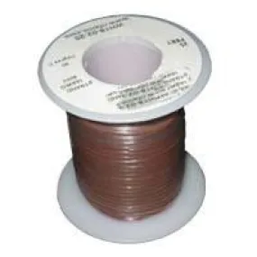 Brown 18 Gauge Stranded Wire, 25' Spool