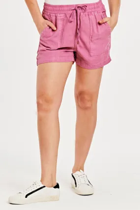 CAMILLE HIGH RISE SHORTS VALENTINE