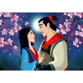 Mulan - Full Round Diamond - 40x30CM