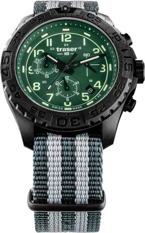 TH3 Watch P96 OdP Evolution Chrono Green