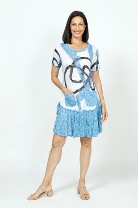 Top Ligne Doodle Lines Dress